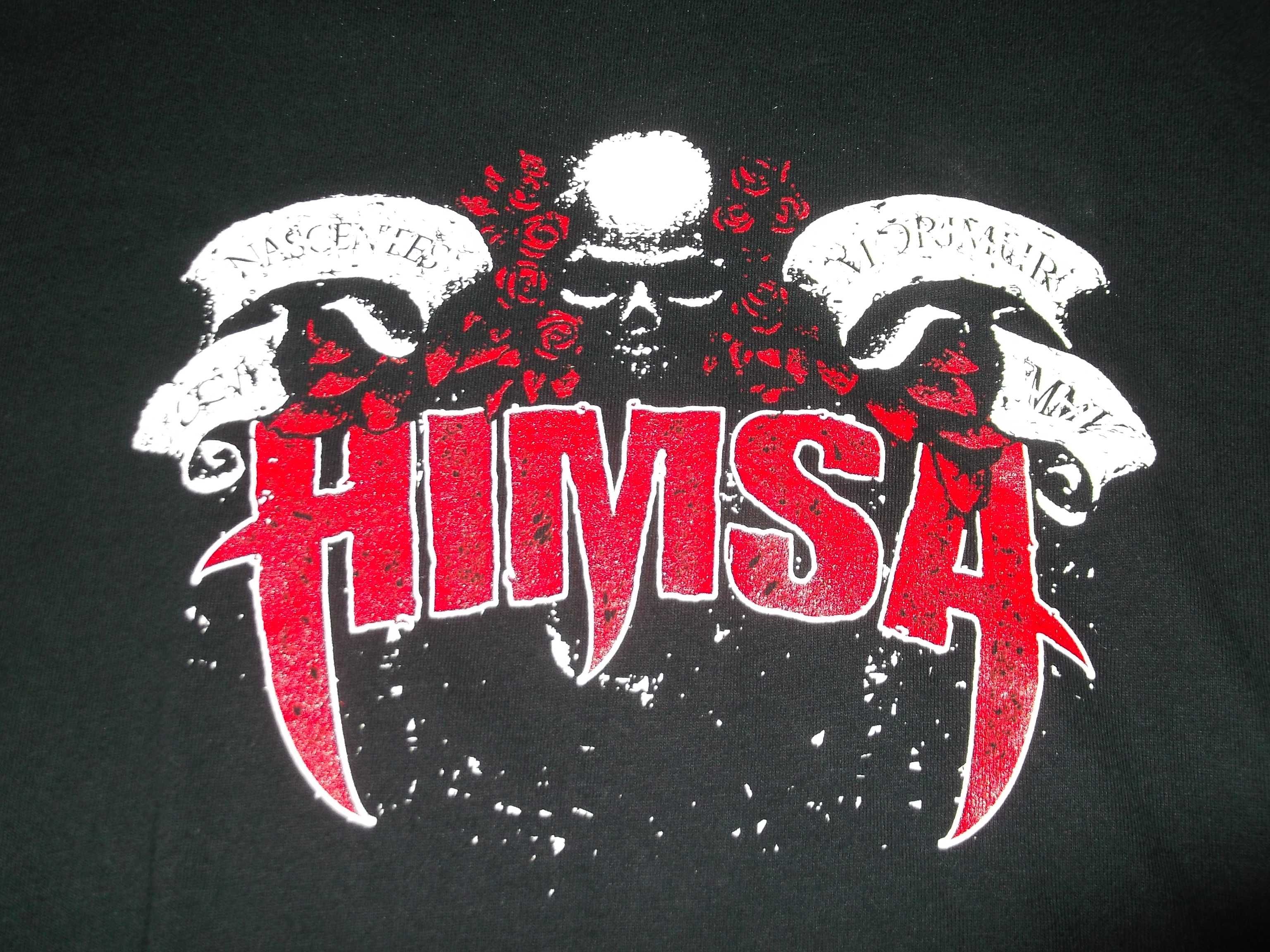 Vende T-shirt (nova) dos Himsa, Merchandise oficial.