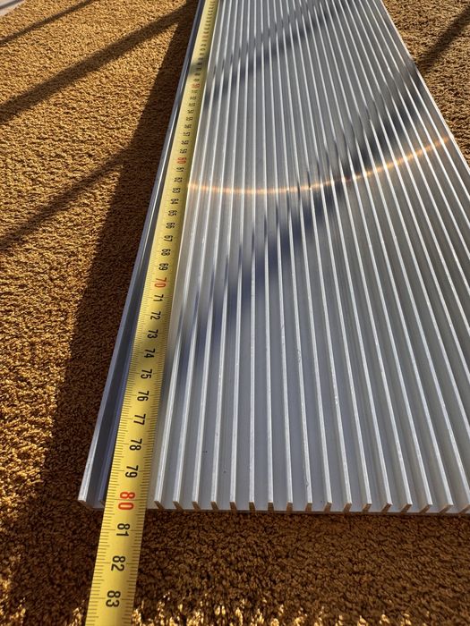 Dissipadores (Heatsinks) de Alumínio Anodizado