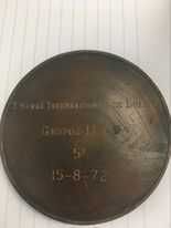 Medalha da Prova 3 Horas Internacionais de Luanda 15/08/1972