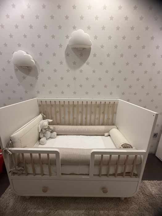 Cama bebe com colchão 60/120