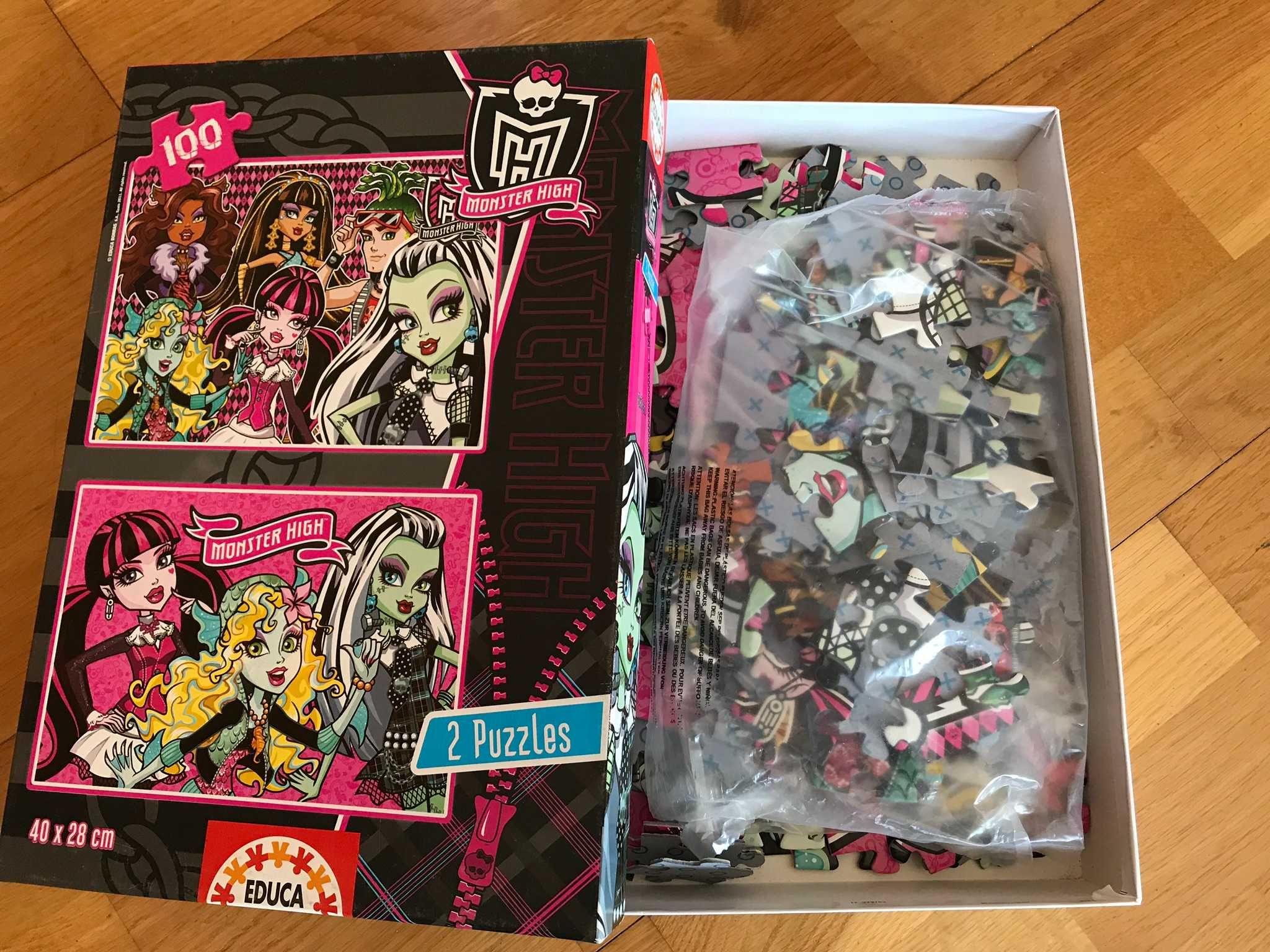 Puzzle Monster High 100 peças