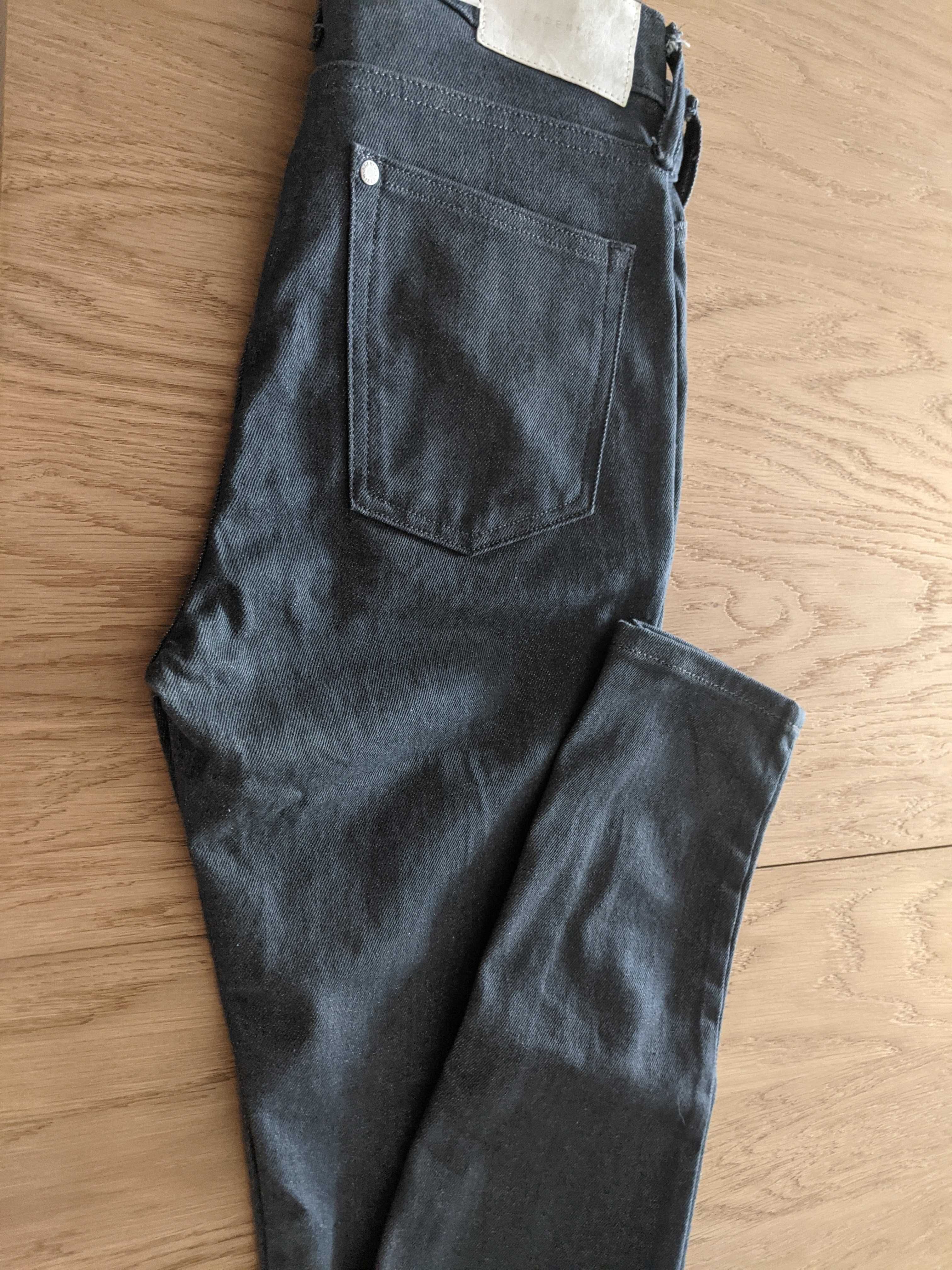 Spodnie męskie 30 klasyczne skinny H&M pas80