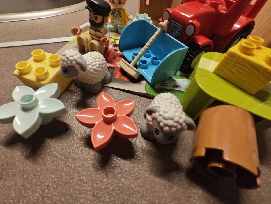 Lego Duplo Фермерський трактор і тварини 10950
