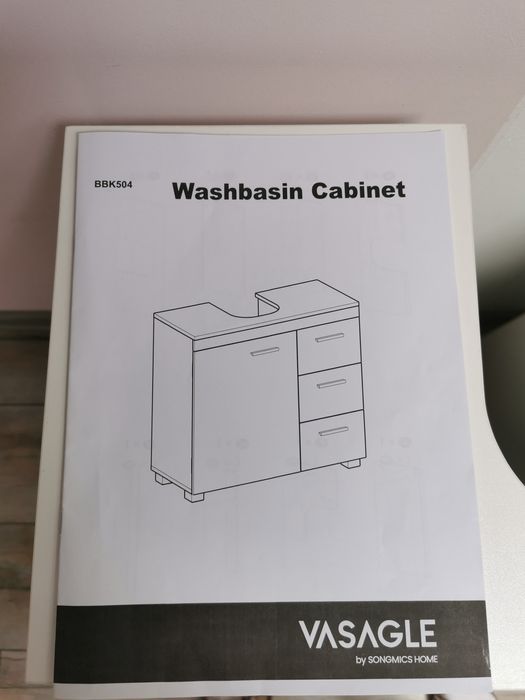 Nowa szafka łazienkowa