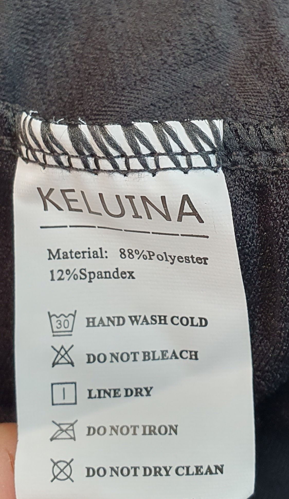 KELUINA pokrowce na krzesła 4 sztuki, czarne