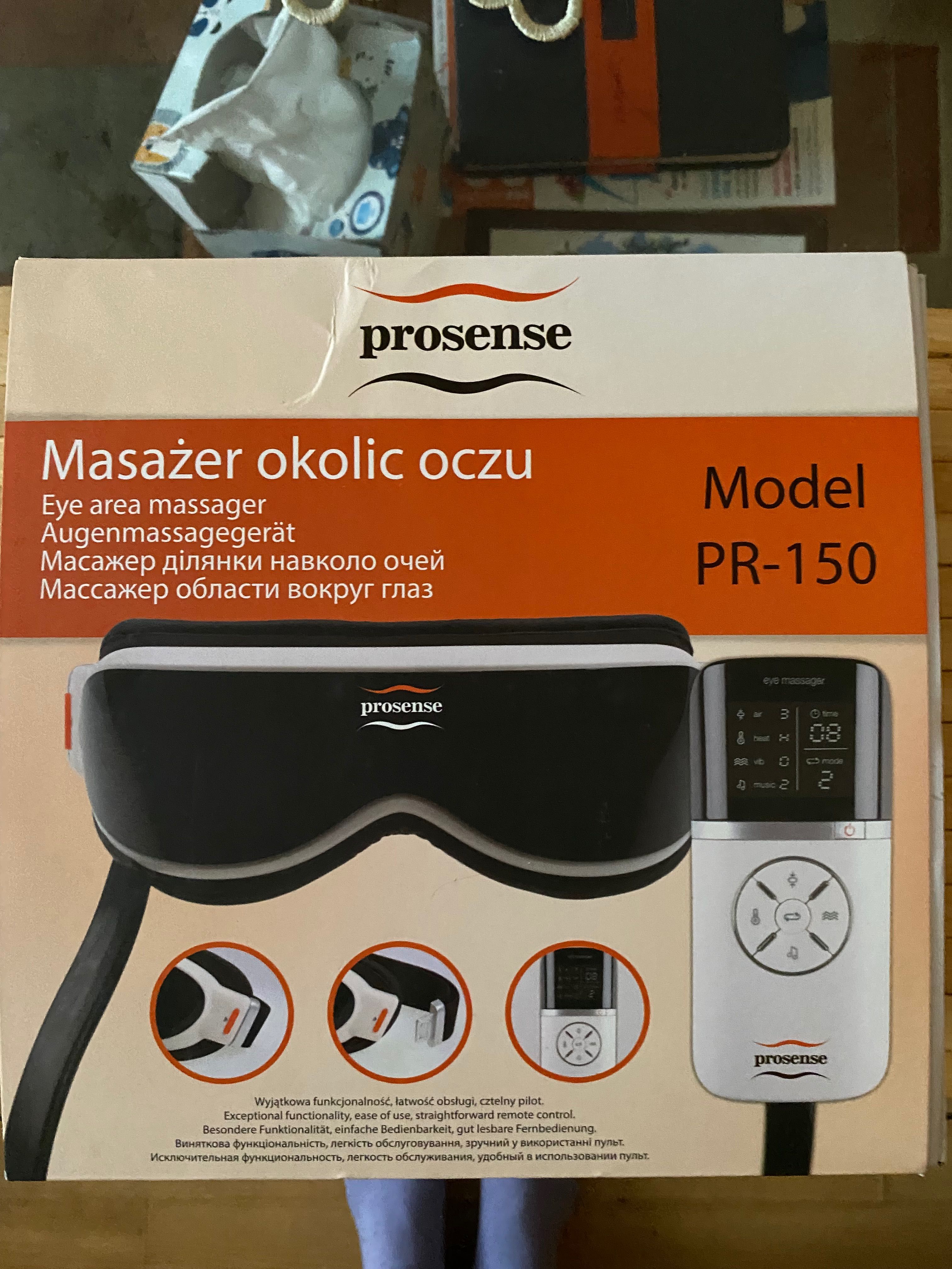 Masażer do oczu .