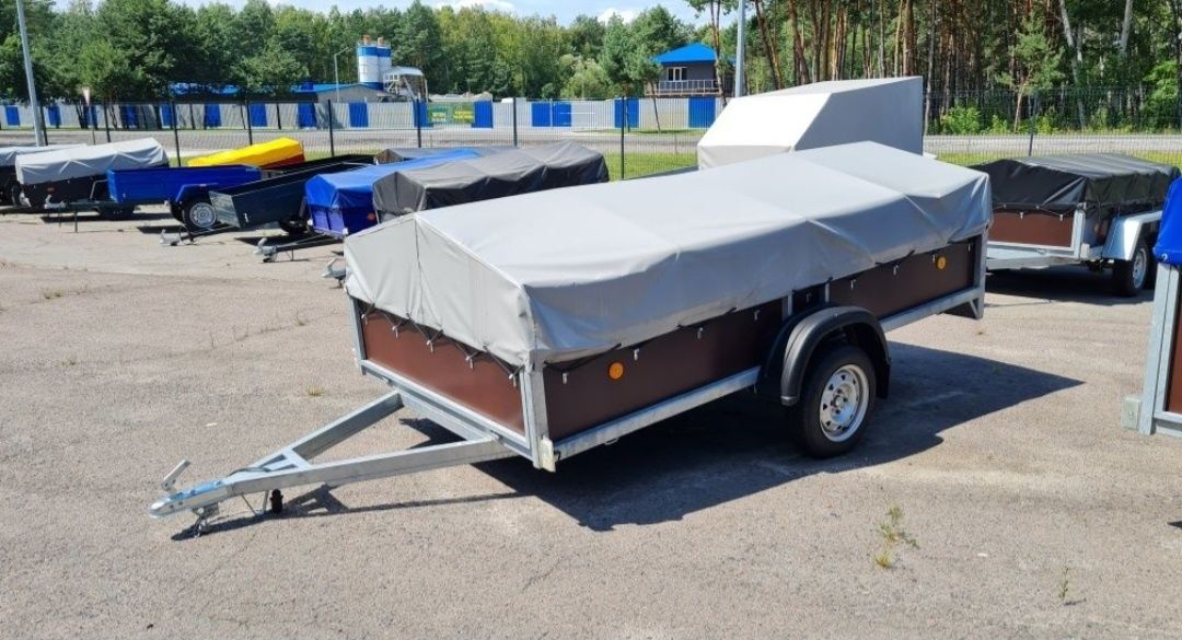 Причіп легковий оцинкований 3.00х1.50х0.40 KNOTT