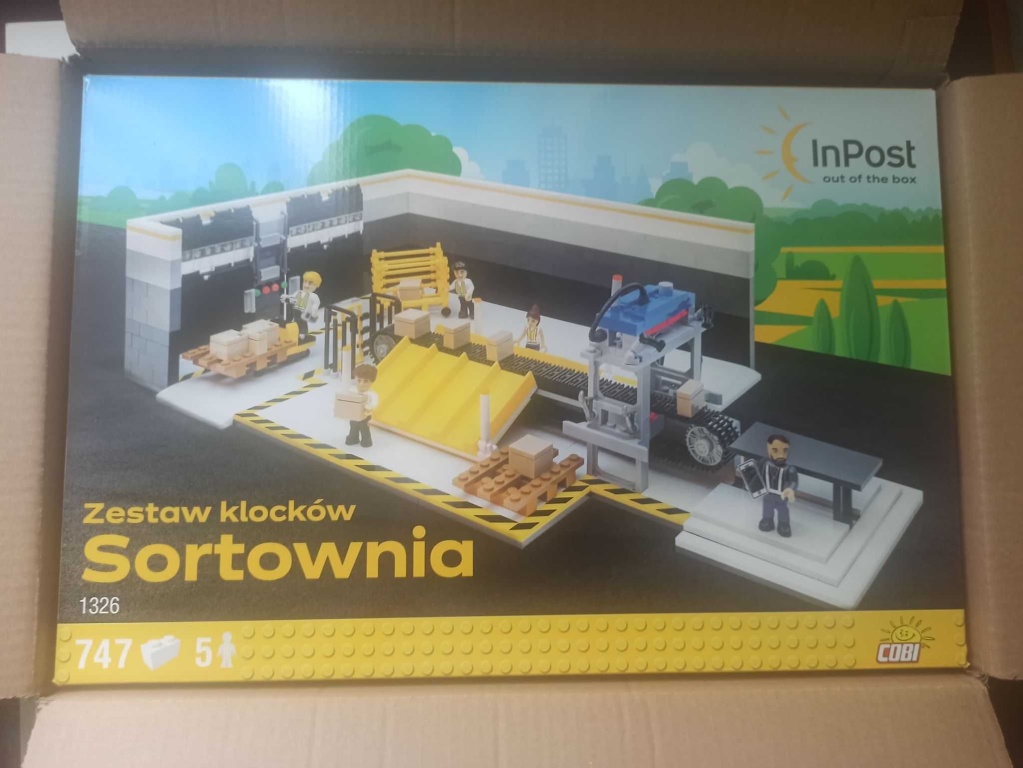 Klocki COBI sortownia InPost (1326)