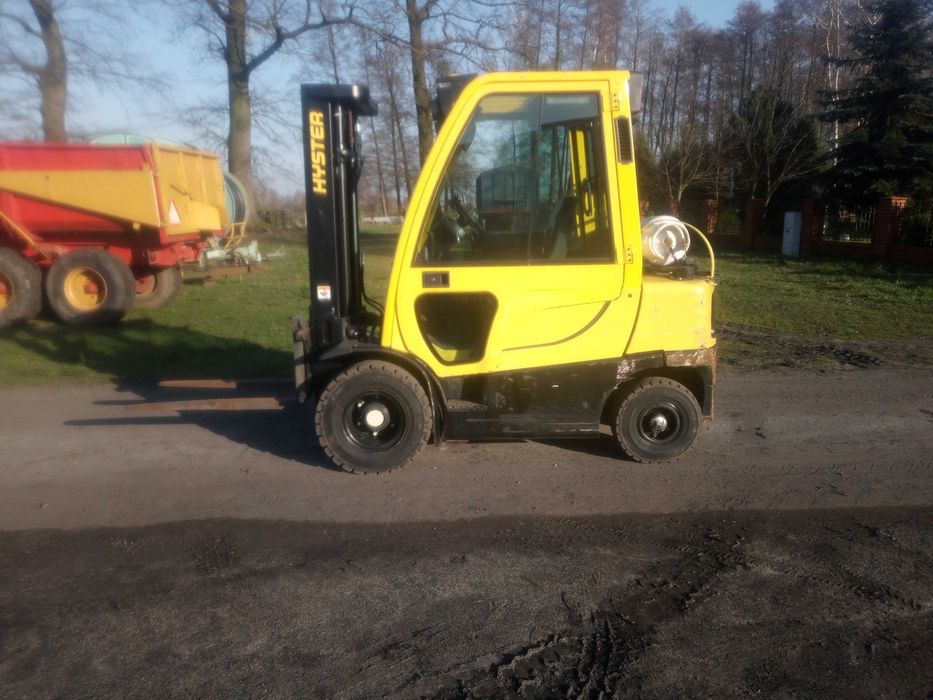 Wózek widłowy Hyster 2.5 2012 rok triplex