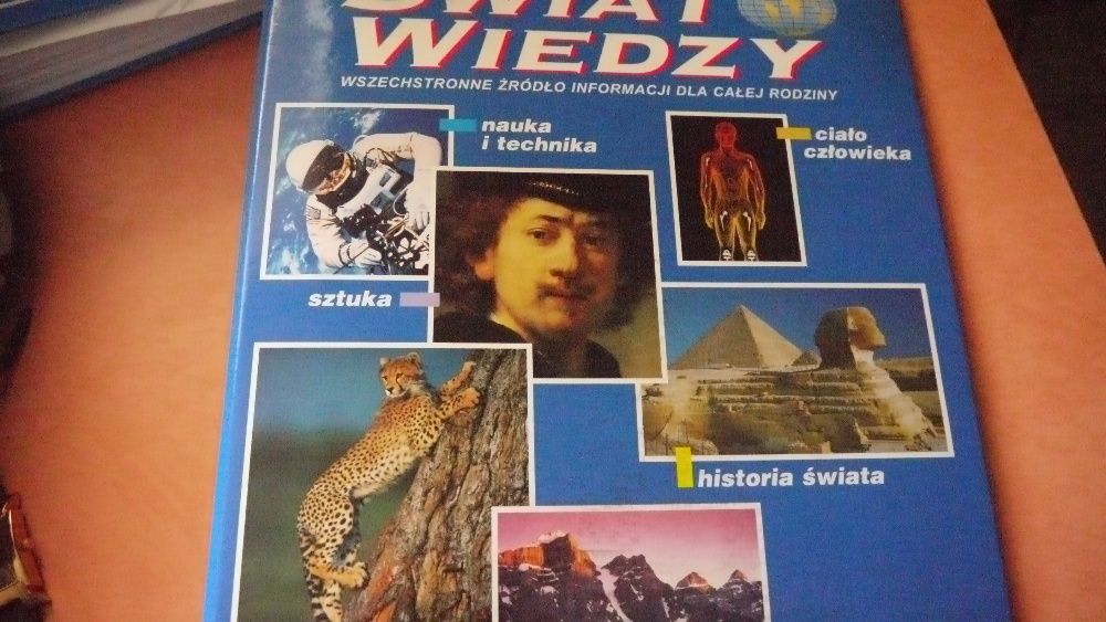 Encyklopedia Świat Wiedzy 7  segregatorów