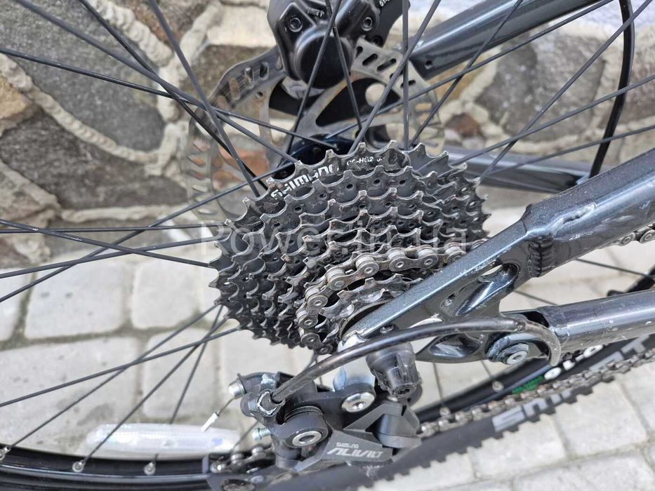 Велосипед двопідвіс гідравліка алюмінієвий бу Leopard 27.5 M2