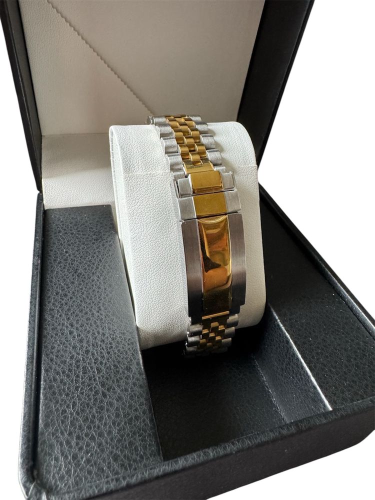Zegarek seiko oryginalny oyster perpetual datejust złoto czarny nowy
