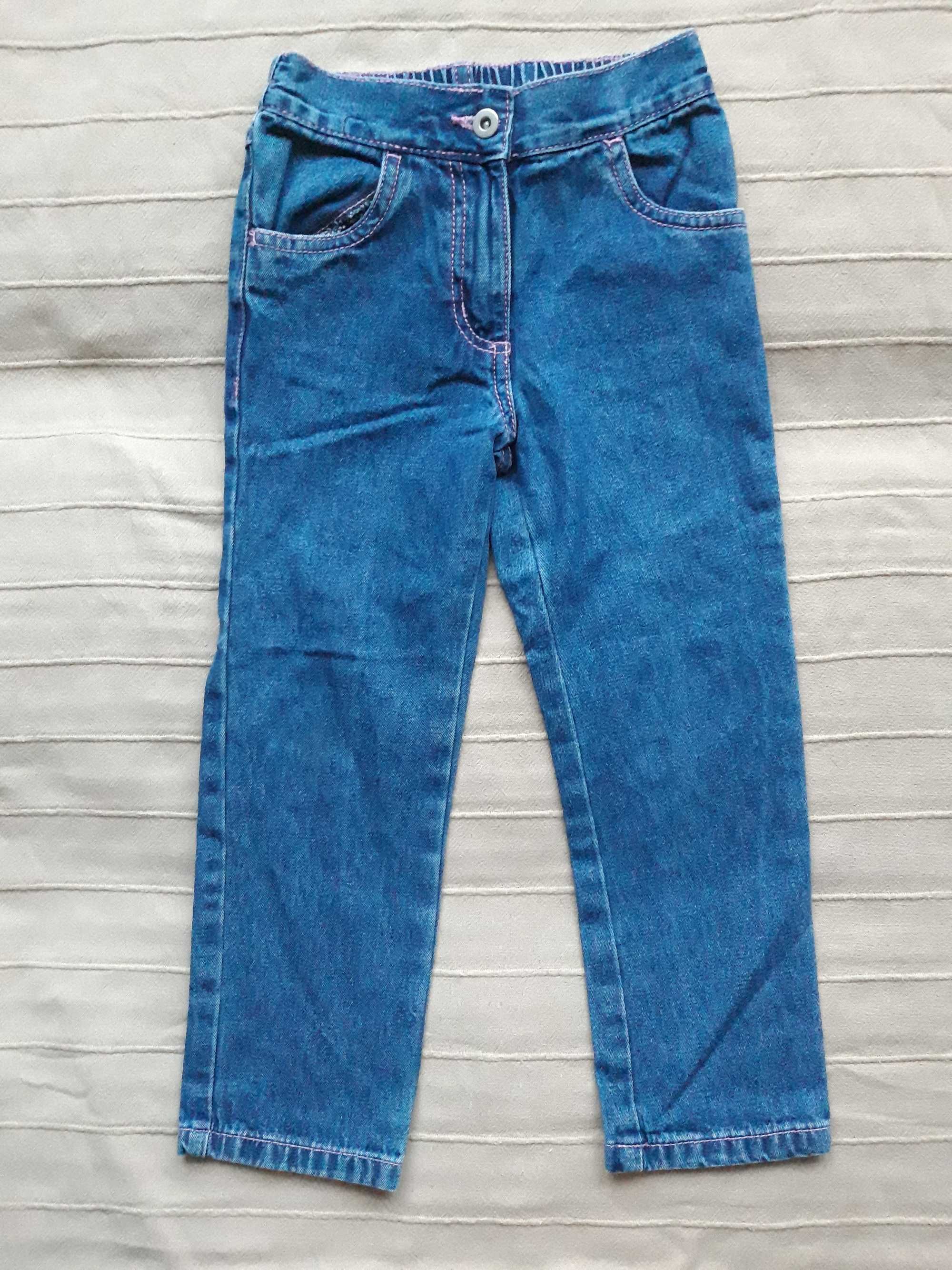 GEORGE rozm 104 110 jeans jeansy dla dziewczynki