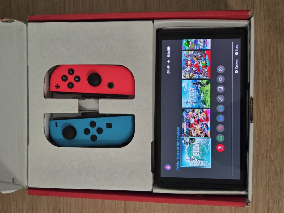 Nintendo Switch OLED desbloqueada Mod 128GB Cfw tinfoil