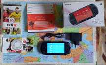 Konsola Sony psp Street E 1004 cb 4gb 20 gier stan BDB zestaw