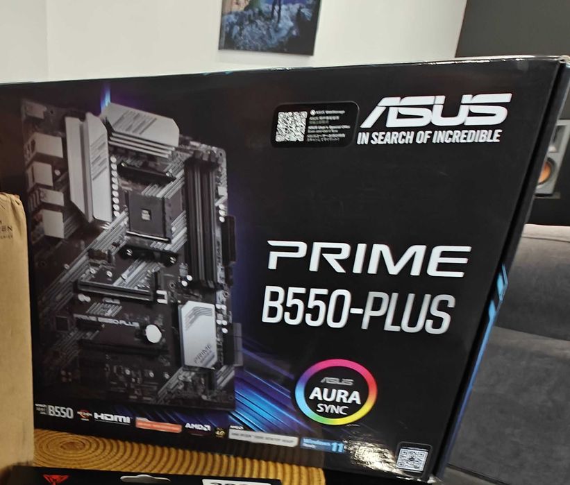 Płyta główna Asus PRIME B550 PLUS RYZEN AMD GWARANCJA X-KOM pół roczna