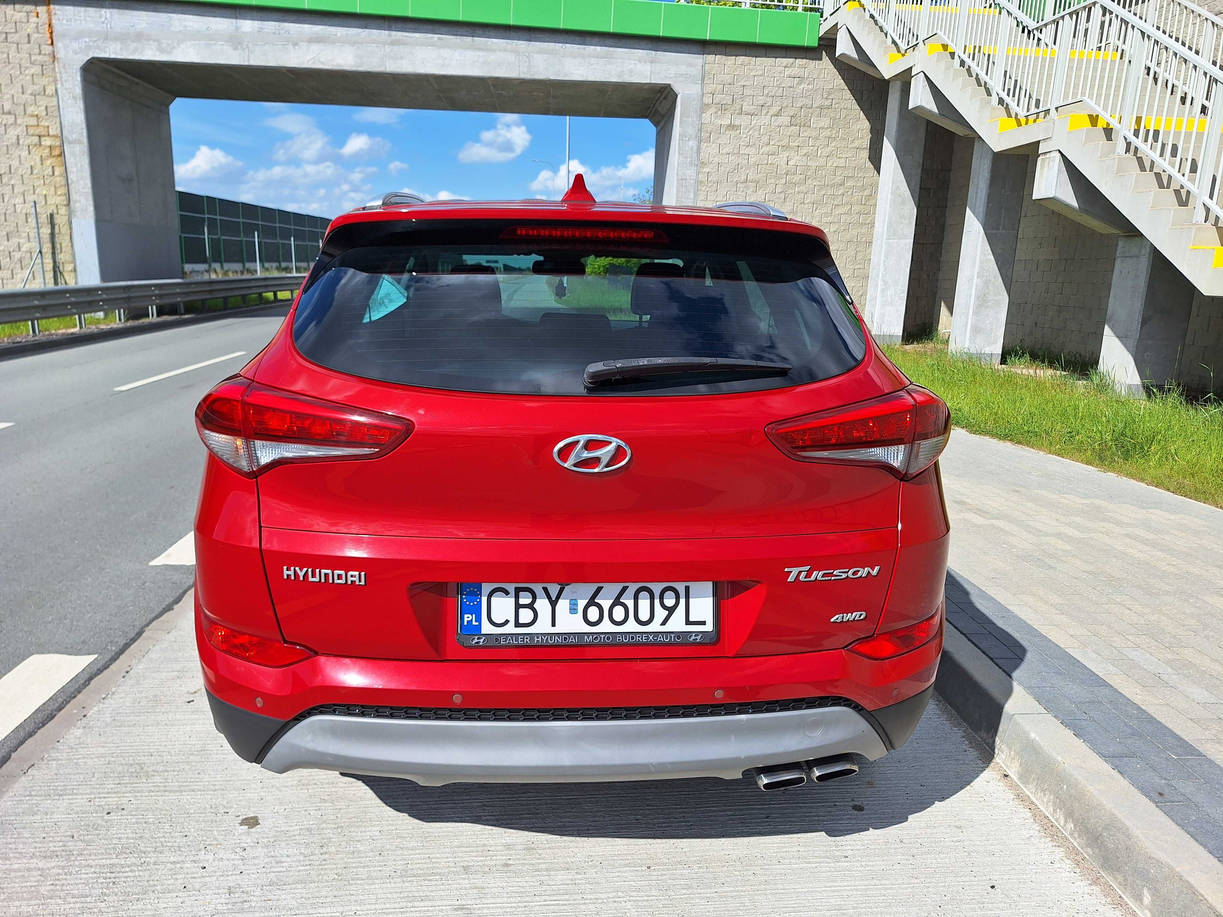 HYUNDAI TUCSON 2.0 CRDI 185/220km 79 tyś. przeb. SALON PL