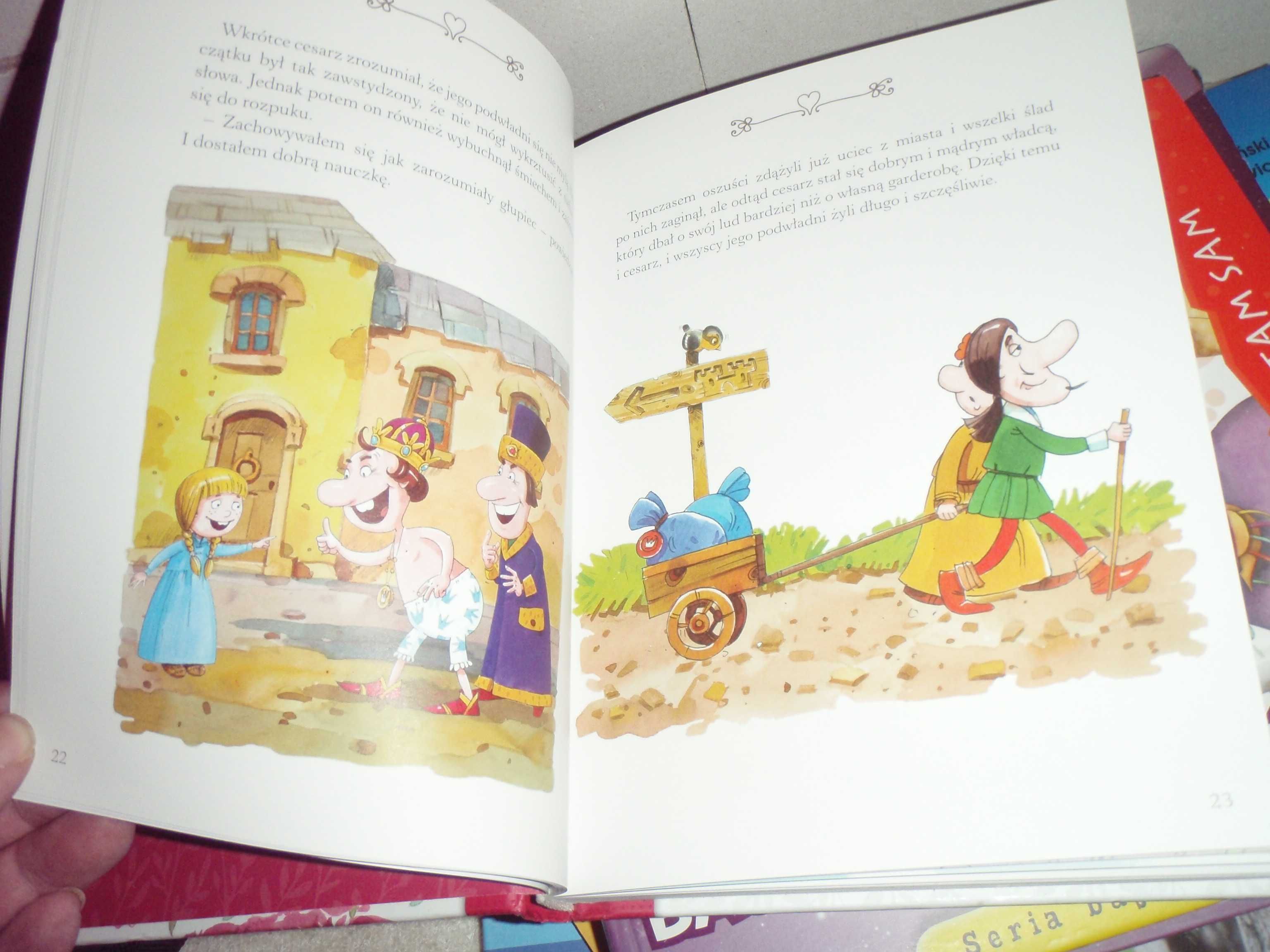 BAŚNIE Andersena i nie tylko, Ulubione Bajki - czytam sam - 2 książki