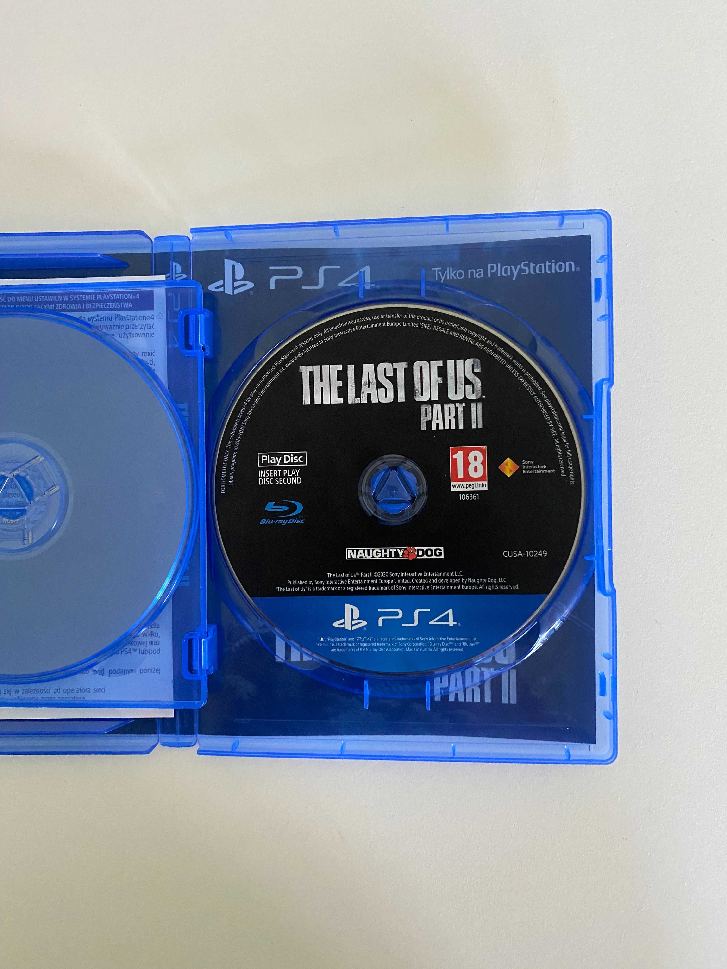 Gra na PS4 - The Last Of Us Part 2 (dwie płyty)