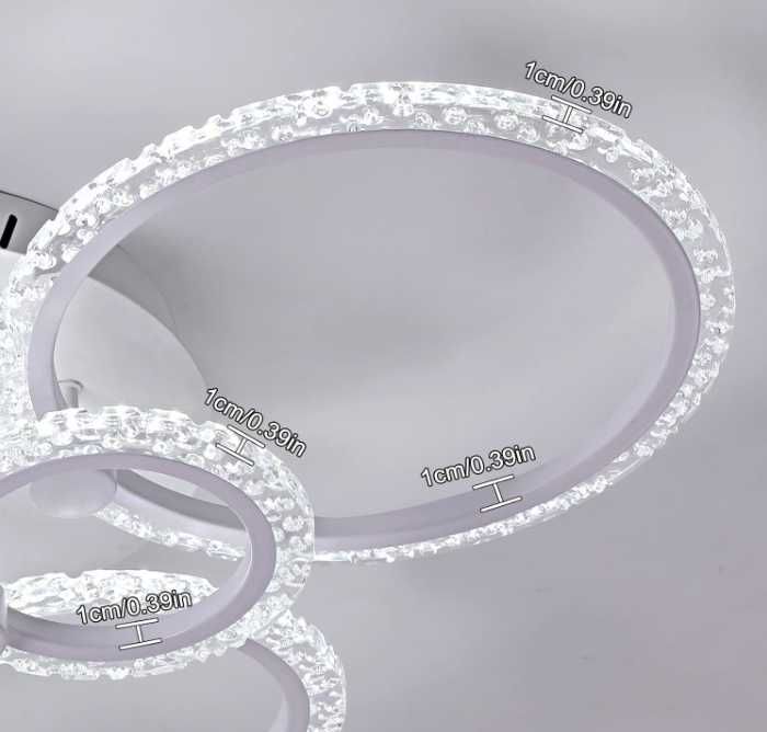 Lampa sufitowa LED w kolorze białym Nr.541