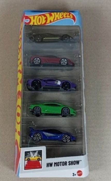 Hot Wheels - Pack 5 hot wheels