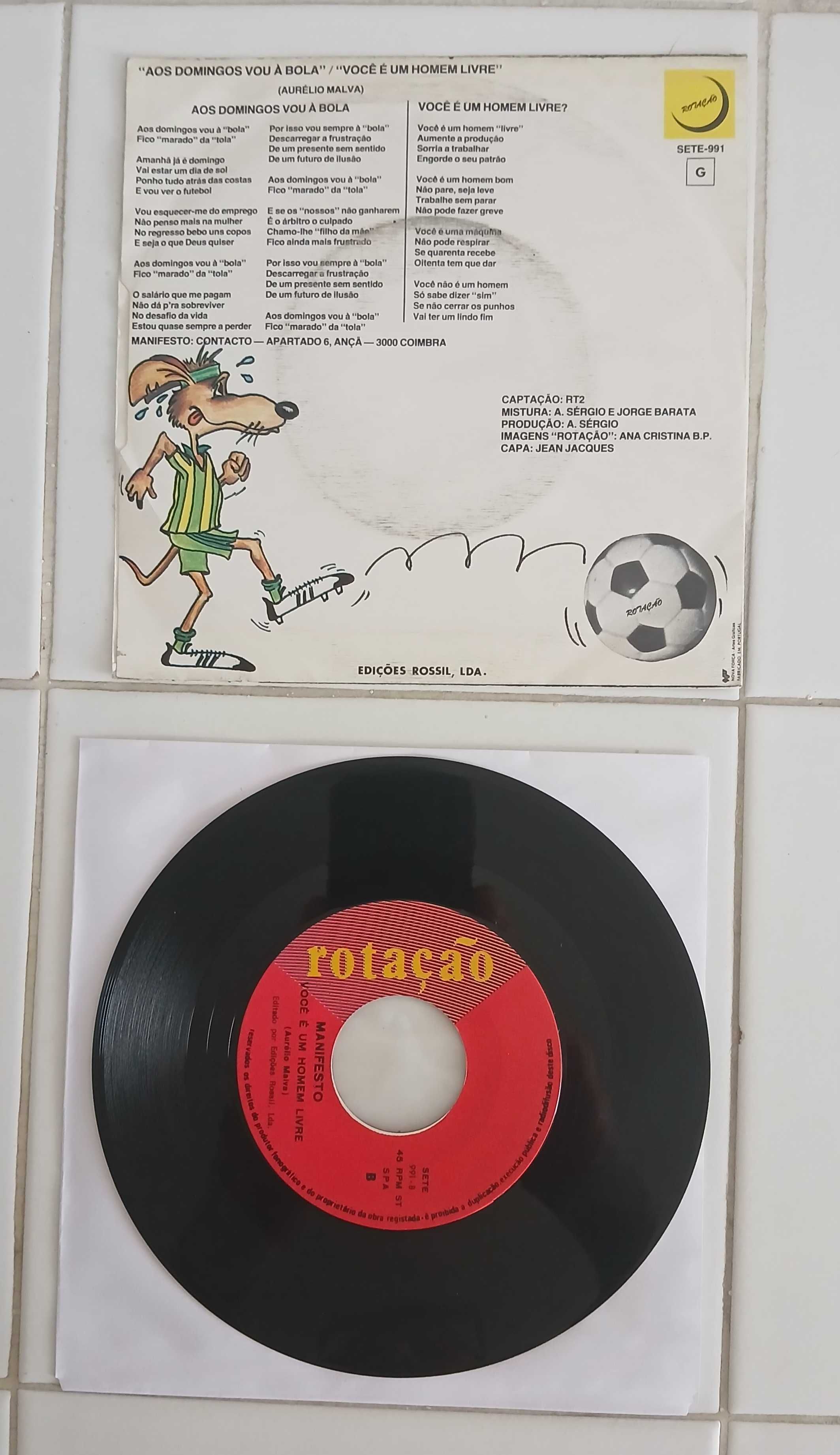 Manifesto - Domingo vou à bola 7"