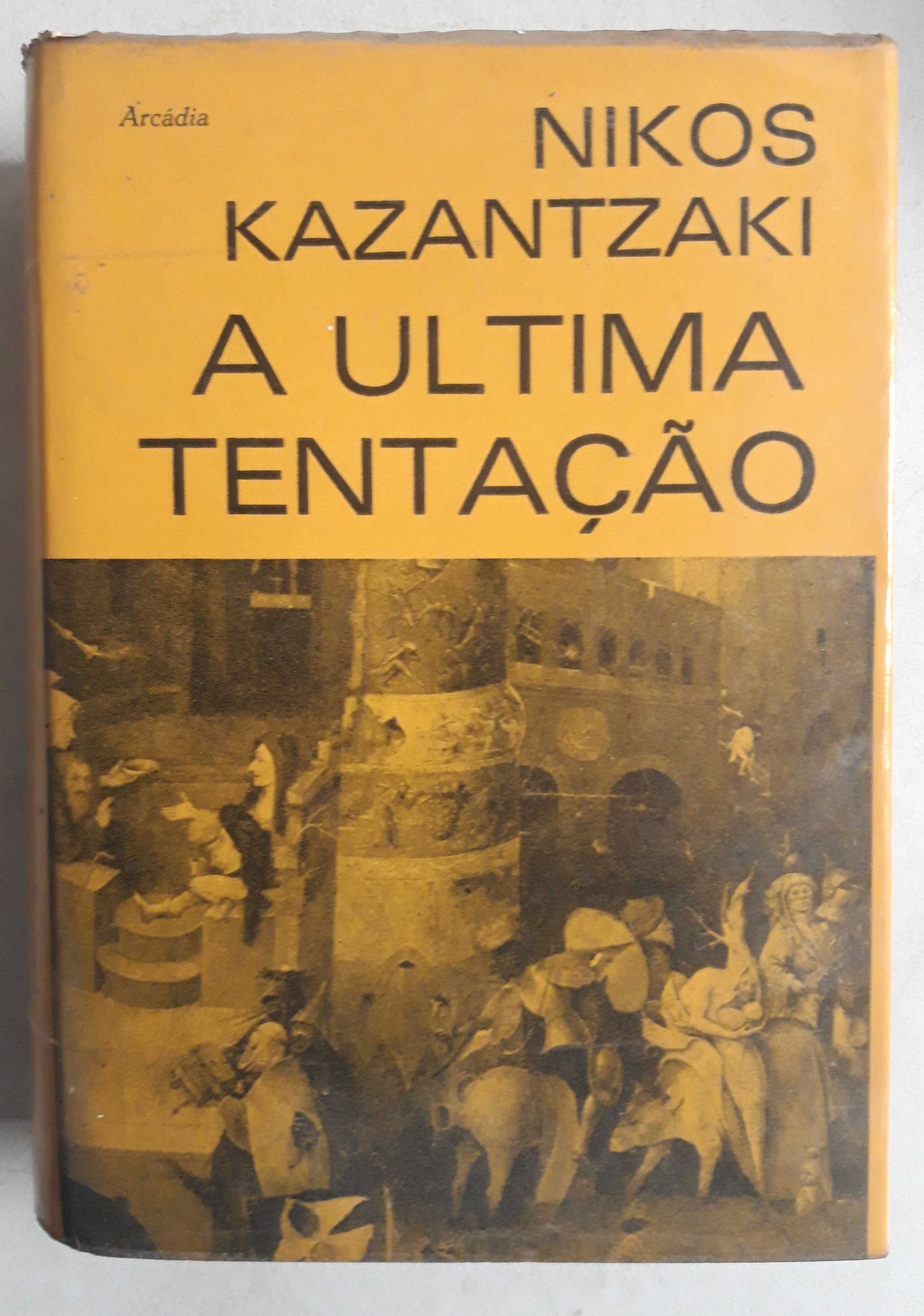 Livro  Ref Cx B- Nikos Kazantzaki - A Última Tentação