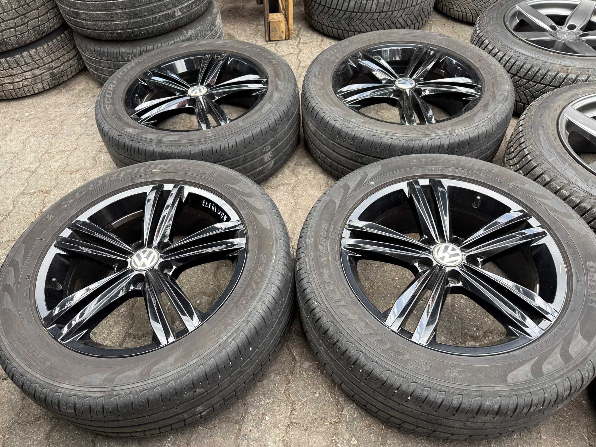 Felgi aluminiowe 18" 5x112 VW Tiguan Audi Q3 Skoda Kodiaq Tarraco