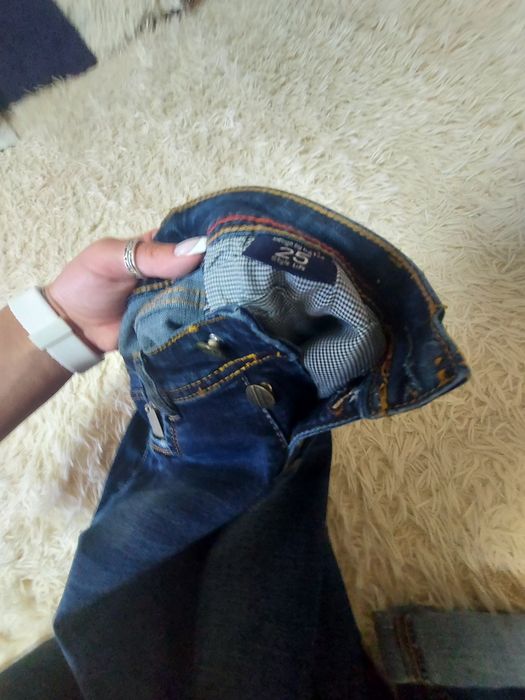 Джинсы новые тёмно синие