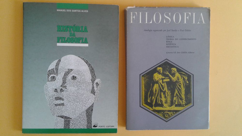 Diversos livros sobre Filosofia