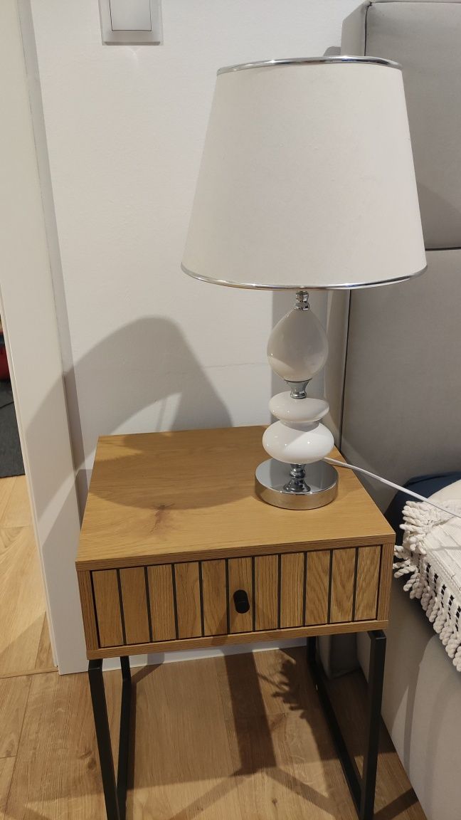 Lampa stołowa w stylu Glamour 2 sztuki