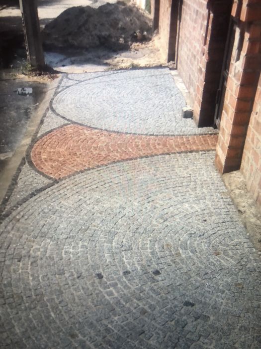 Укладання Бруківки Укладка Брусчатки
