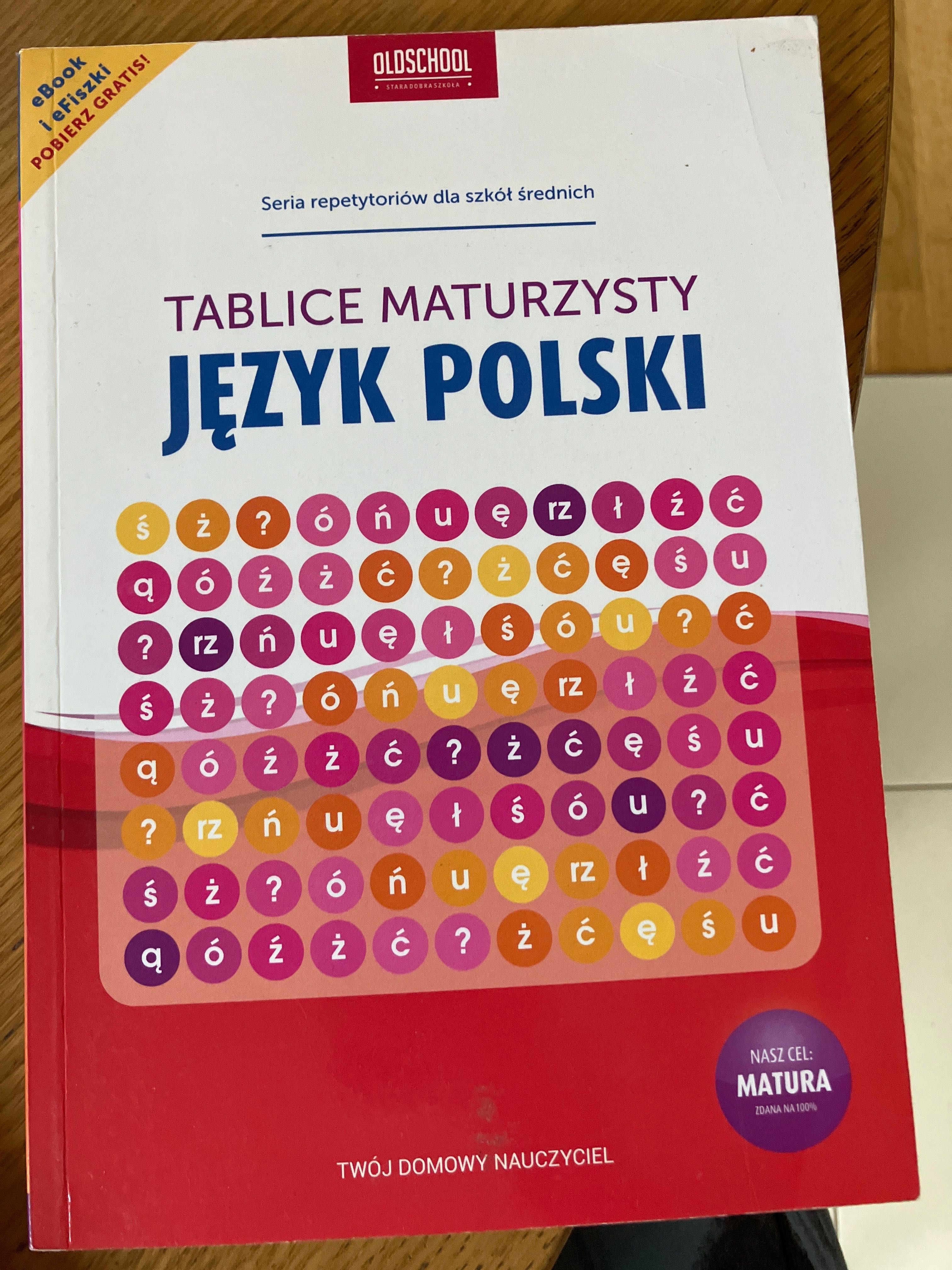 Tablice maturzysty jezyk polski