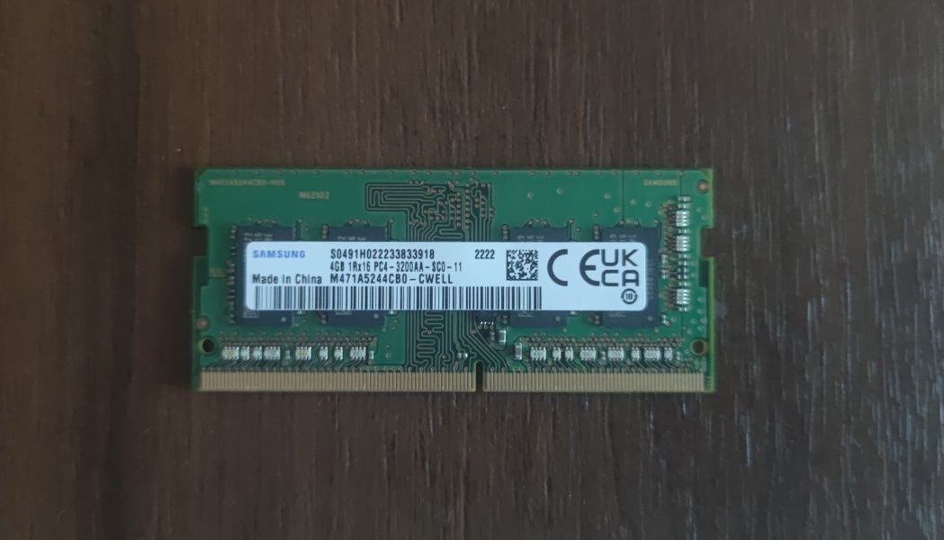 Samsung 4 GB SO-DIMM DDR4 3200 MHz