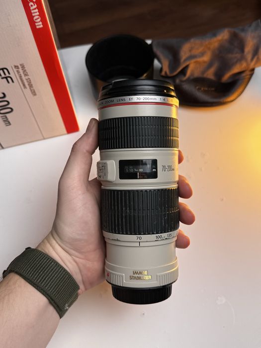 Obiektyw Canon 70-200 f/4 IS USM L (Stabilizacja)