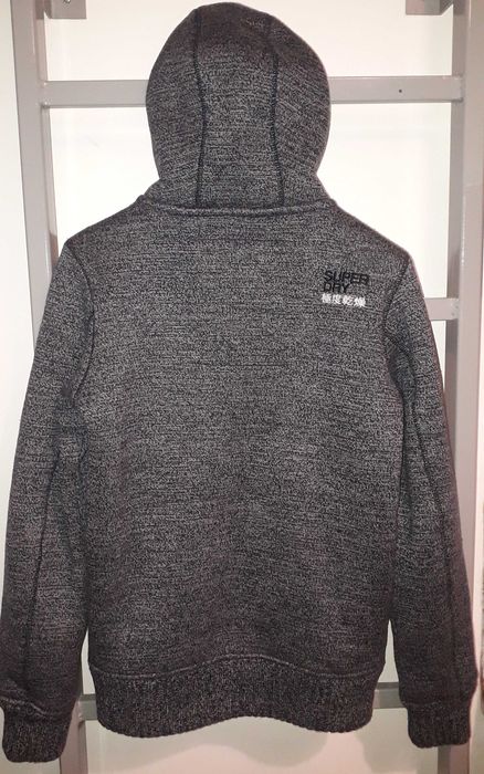 Superdry теплий зіп худі, светр, фліс, чоловічий Xs-S