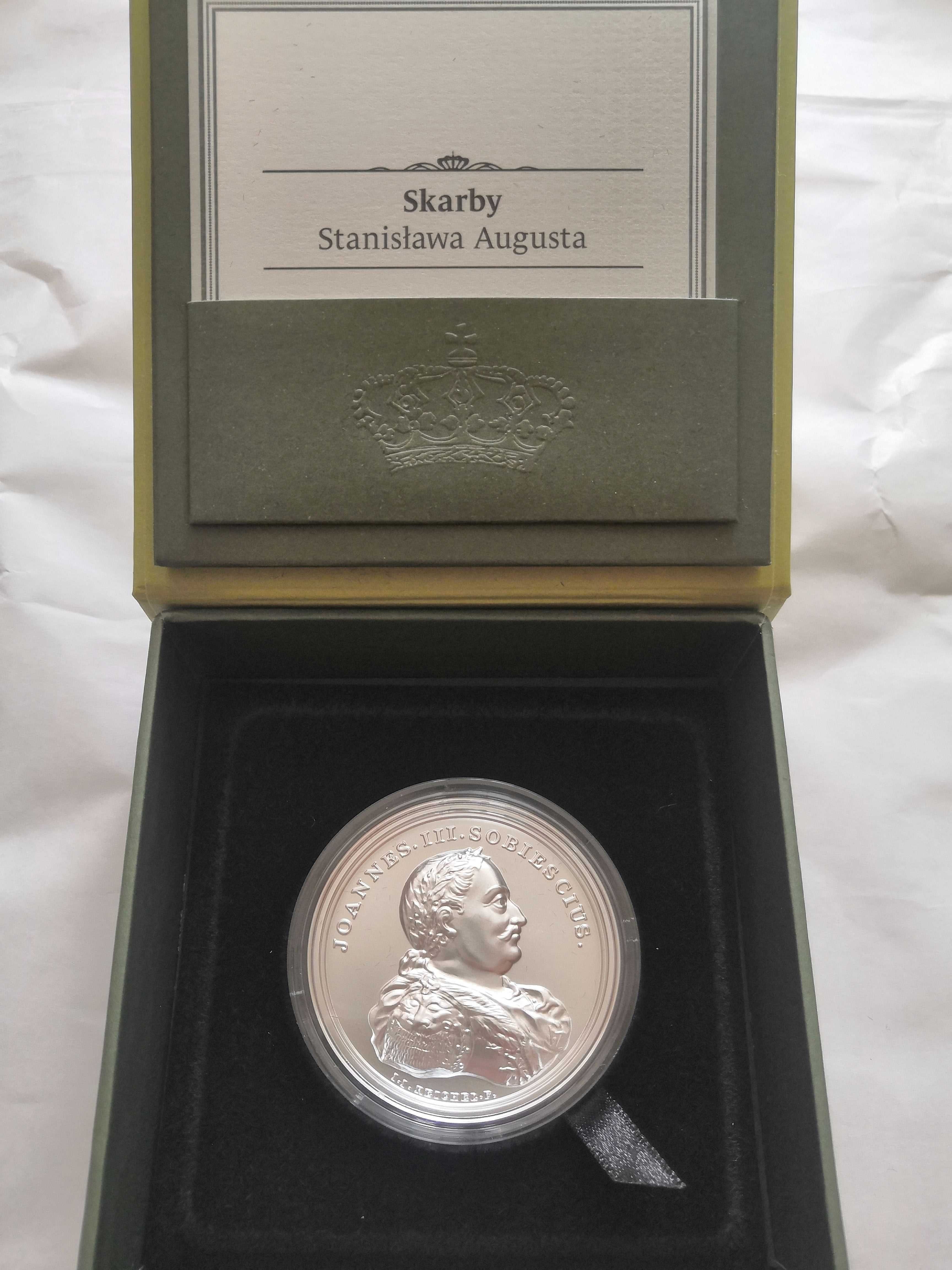 Skarby Stanisława Augusta Jan III Sobieski Ag 50 PLN