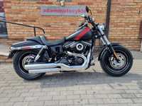 Harley-Davidson Dyna Fat Bob 2015 Rok 5700 mil Bezwypadkowy Zamiana Raty !!!