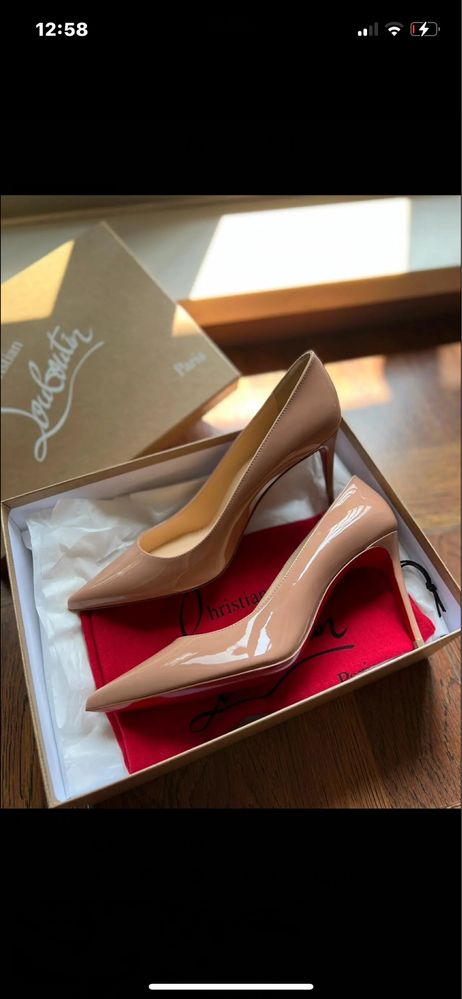Підбори лодочки туфлі louboutin