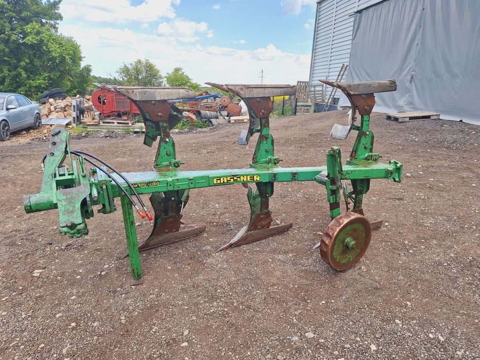 Pług 3 skibowy obrotowy Gassner zmienna szerokość orki nie kuhn lemken