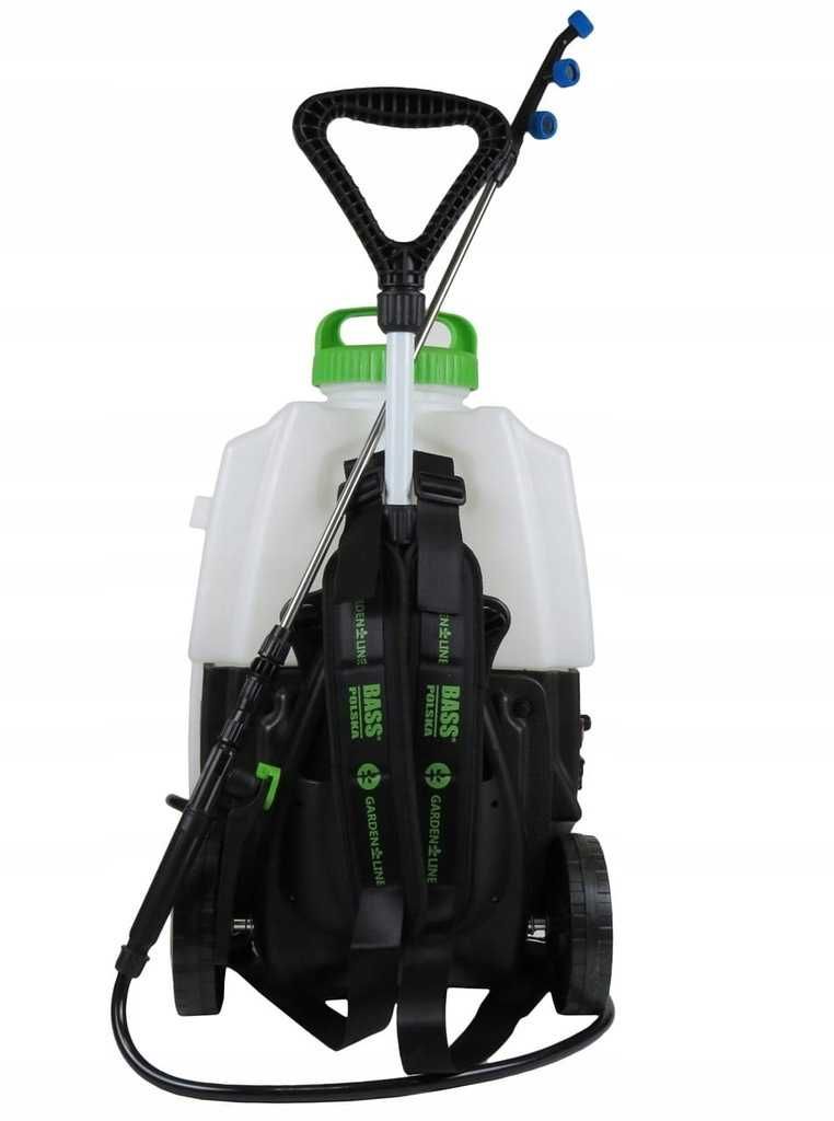 Plecakowy opryskiwacz akumulatorowy  16L + wózek 2w1 - Wynajem