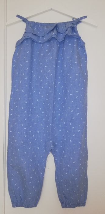 Jardineira menina 18/24meses