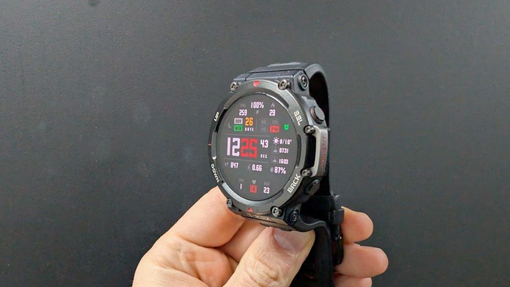 Смарт годинник Amazfit T-Rex 2 Grey | Стан Супер | Все працює бездоган