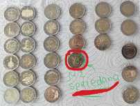 Kolekcja monet 2 euro. Różne kraje Unii Europejskiej