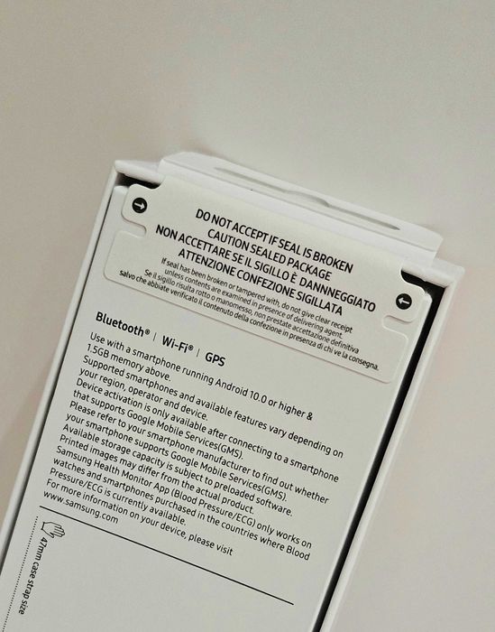 Zegarek Samsung Galaxy Watch 6 Classic 47mm BT Czarny R960N