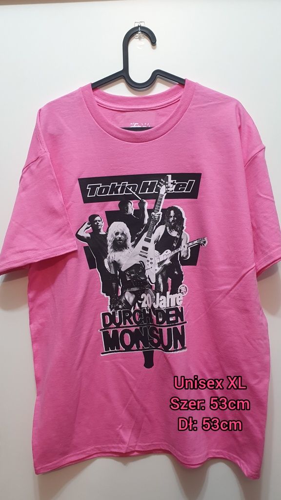 Tokio Hotel tshirt koszulka XL