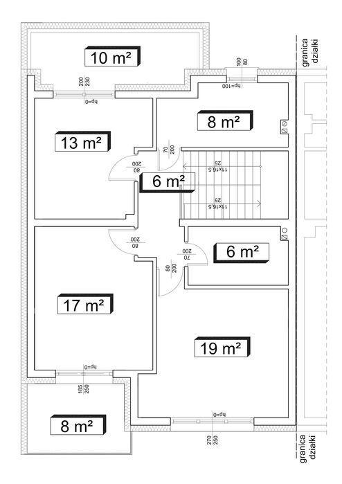 Działka przy ul. Belwederskiej z rozpoczętą budową domu