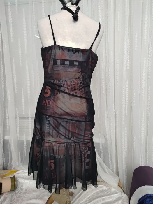 Strójprzebranie lata 20-te sukienka dodatki rozmiar M