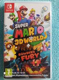 Gra Super Mario 3D world Nintendo switch