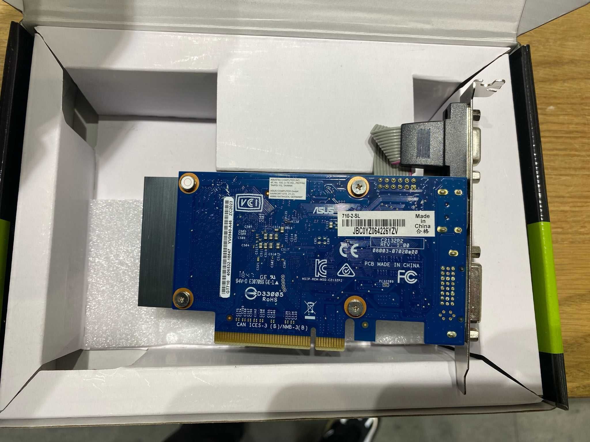Karta graficzna ASUS GeForce GT 710 – 2 GB GDDR3
